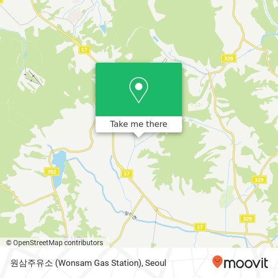 원삼주유소 (Wonsam Gas Station) map