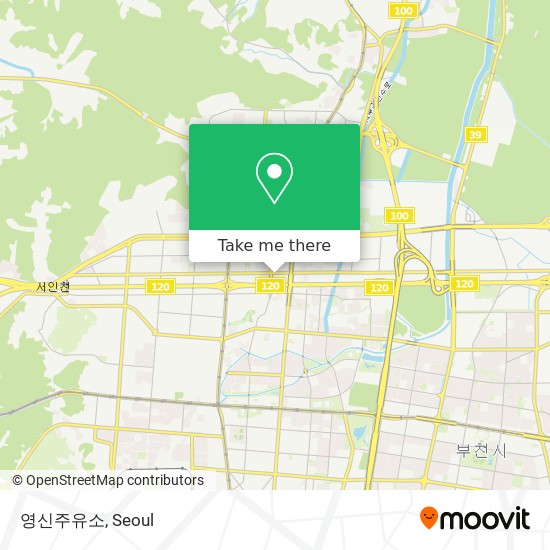 영신주유소 map