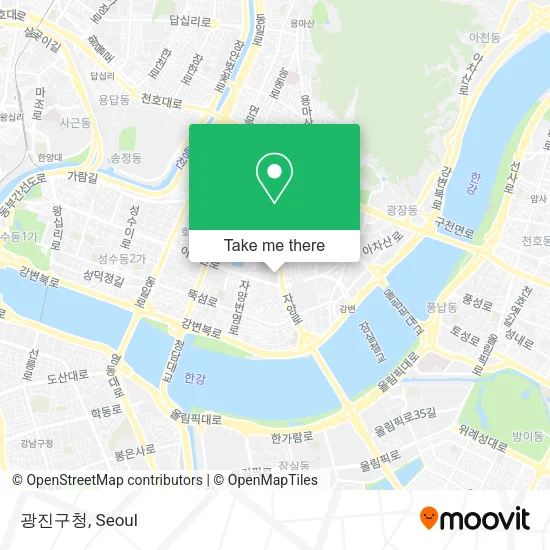 광진구청 map