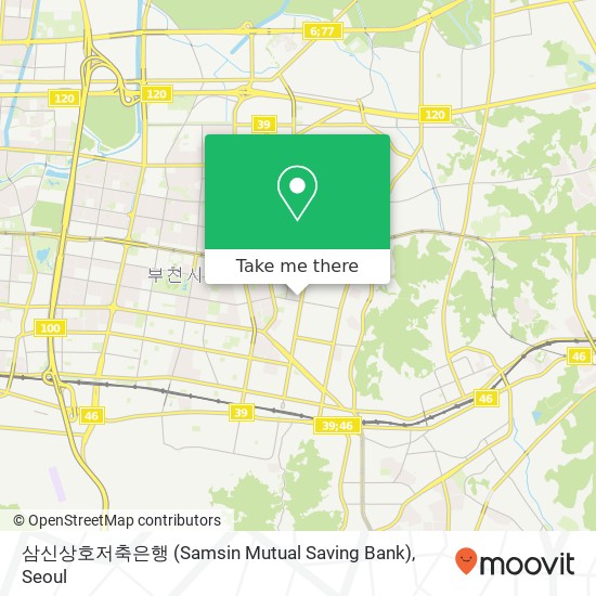 삼신상호저축은행 (Samsin Mutual Saving Bank) map