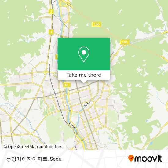 동양메이저아파트 map