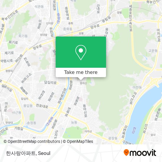 한사랑아파트 map