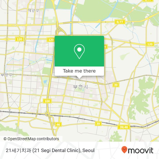 21세기치과 (21 Segi Dental Clinic) map