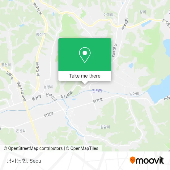 남사농협 map