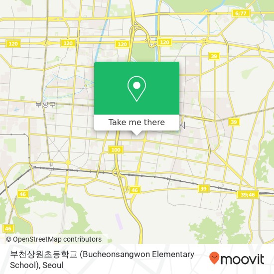 부천상원초등학교 (Bucheonsangwon Elementary School) map