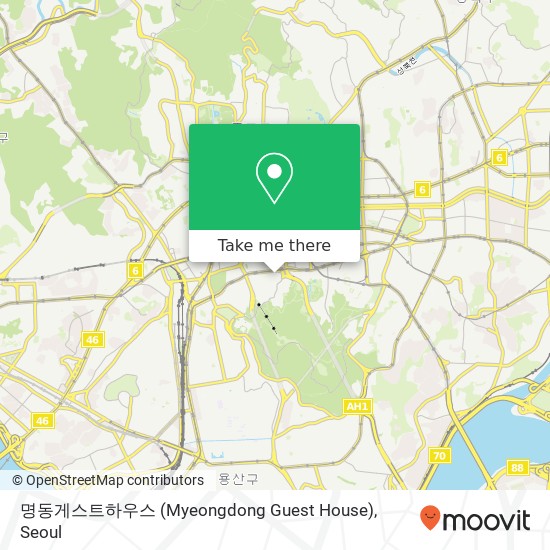 명동게스트하우스 (Myeongdong Guest House) map