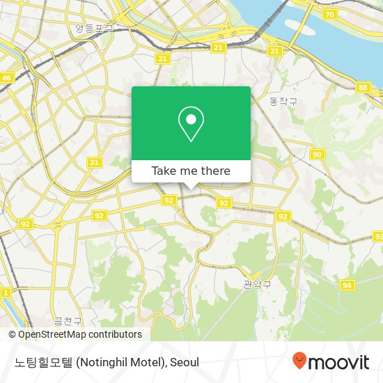 노팅힐모텔 (Notinghil Motel) map