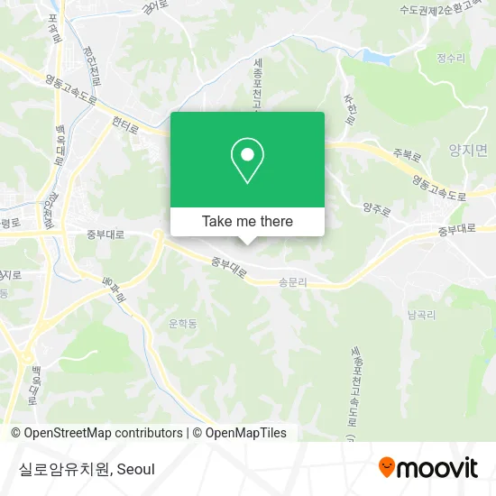실로암유치원 map