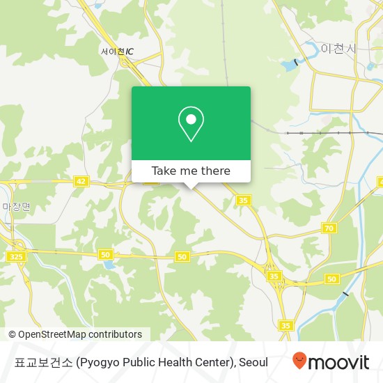 표교보건소 (Pyogyo Public Health Center) map