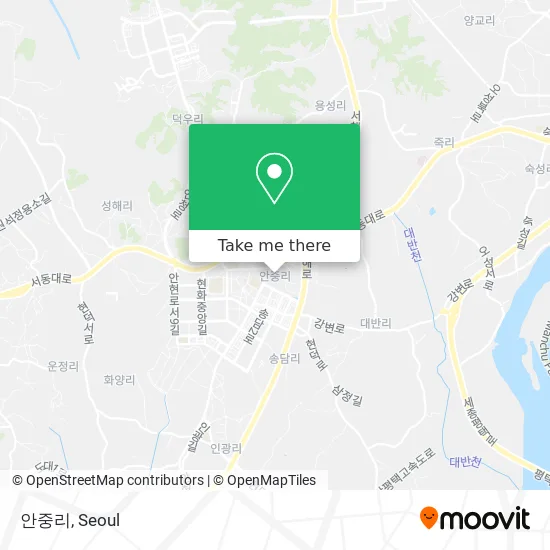 안중리 map