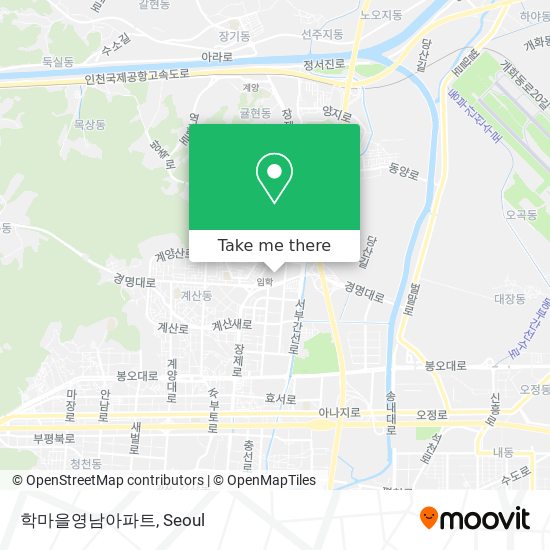 학마을영남아파트 map