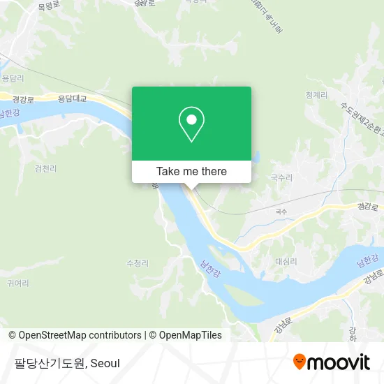 팔당산기도원 map