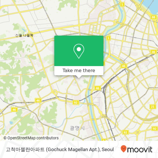 고척마젤란아파트 (Gochuck Magellan Apt.) map