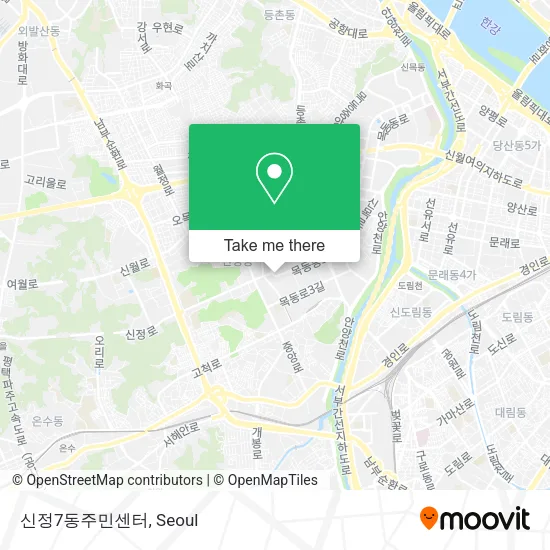 신정7동주민센터 map
