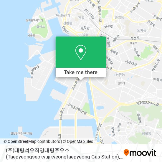 (주)태평석유직영태평주유소 (Taepyeongseokyujikyeongtaepyeong Gas Station) map