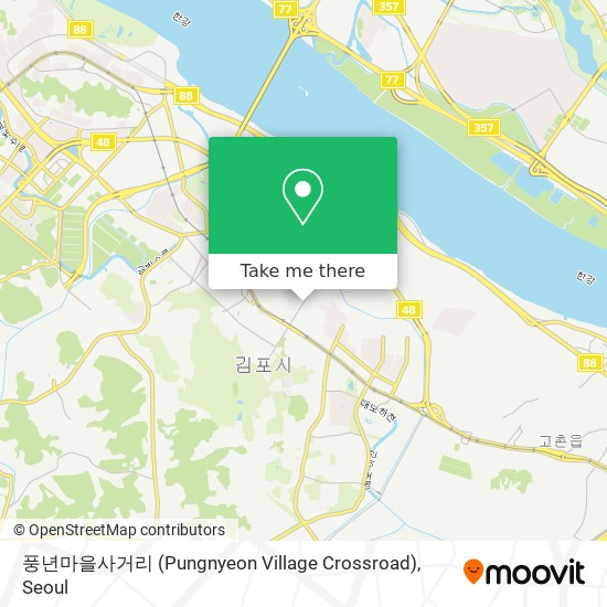 풍년마을사거리 (Pungnyeon Village Crossroad) map