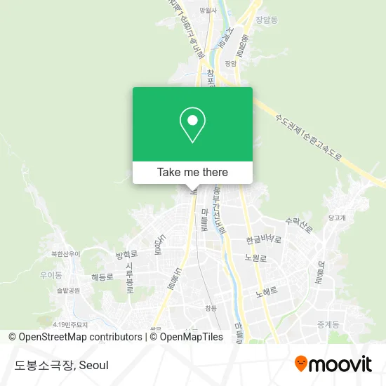 도봉소극장 map