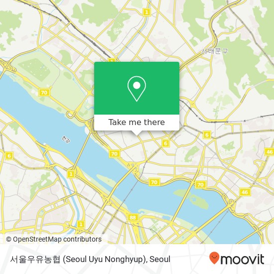 서울우유농협 (Seoul Uyu Nonghyup) map