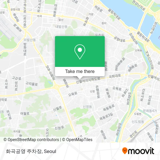 화곡공영 주차장 map