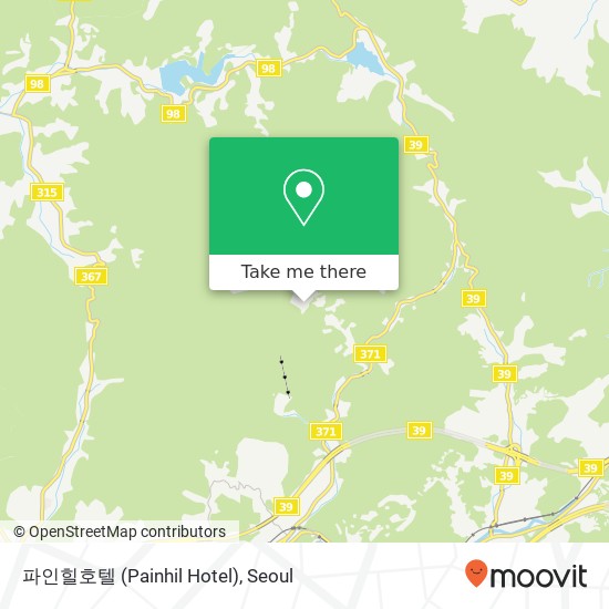 파인힐호텔 (Painhil Hotel) map