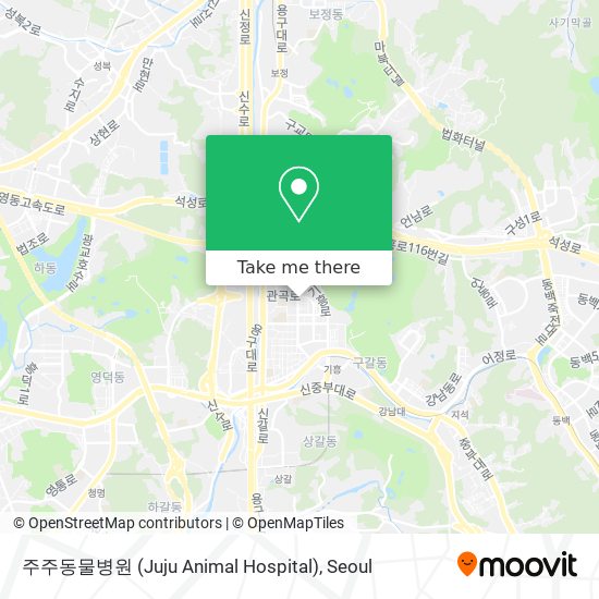 주주동물병원 (Juju Animal Hospital) map