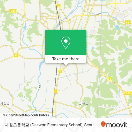 대원초등학교 (Daewon Elementary School) map