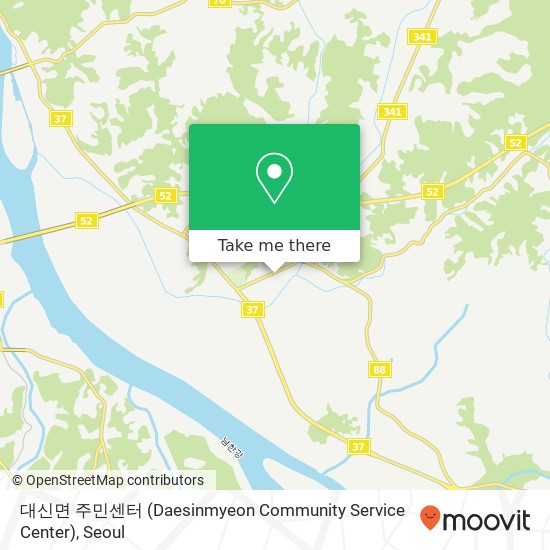 대신면 주민센터 (Daesinmyeon Community Service Center) map