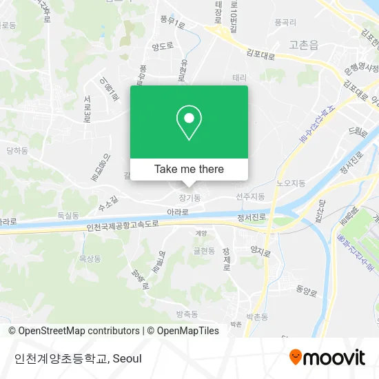 인천계양초등학교 map
