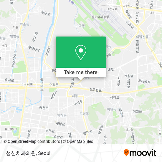 성심치과의원 map