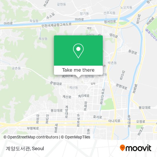 계양도서관 map