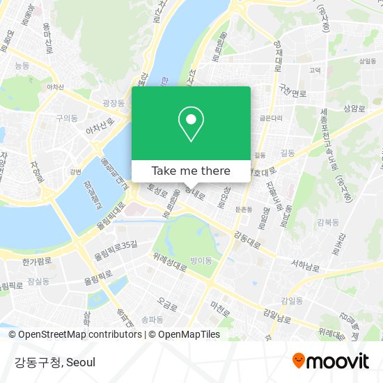 강동구청 map