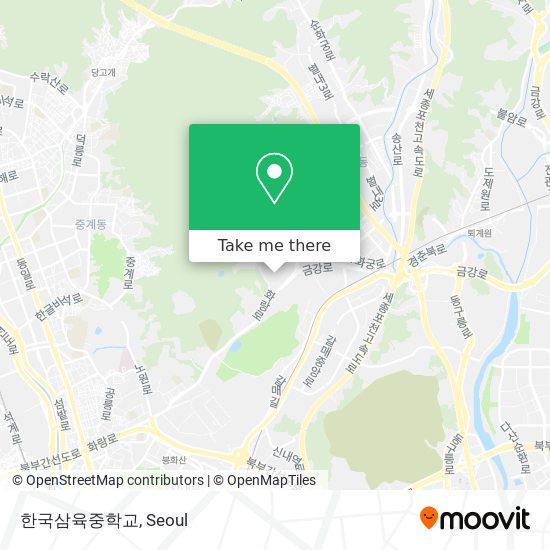 한국삼육중학교 map