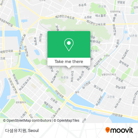 다샘유치원 map