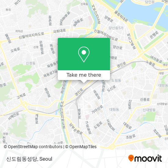 신도림동성당 map