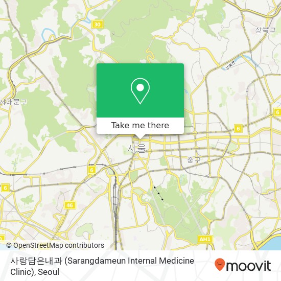 사랑담은내과 (Sarangdameun Internal Medicine Clinic) map