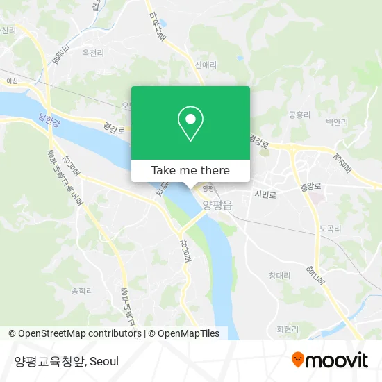 양평교육청앞 map