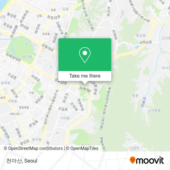 천마산 map