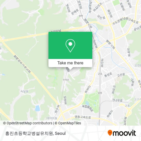 흥진초등학교병설유치원 map