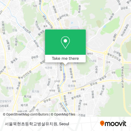 서울묵현초등학교병설유치원 map