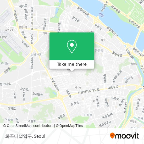 화곡터널입구 map