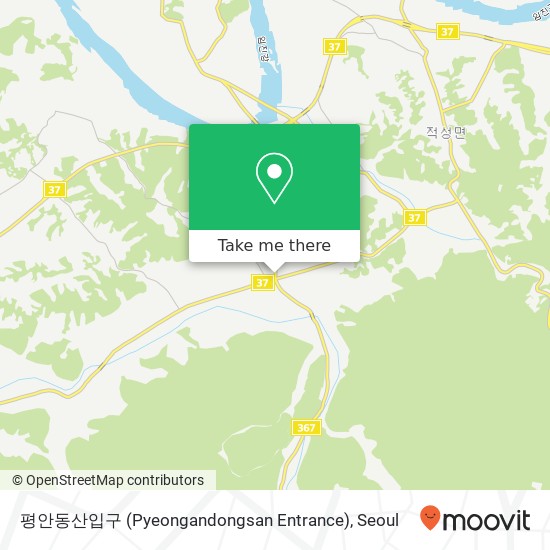 평안동산입구 (Pyeongandongsan Entrance) map