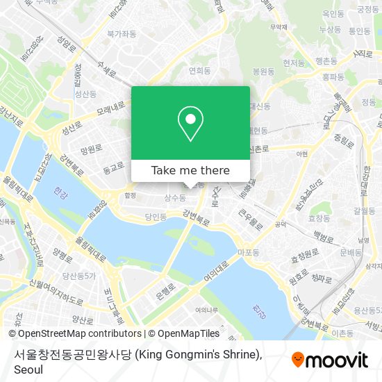 서울창전동공민왕사당 (King Gongmin's Shrine) map