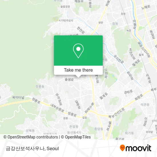 금강산보석사우나 map