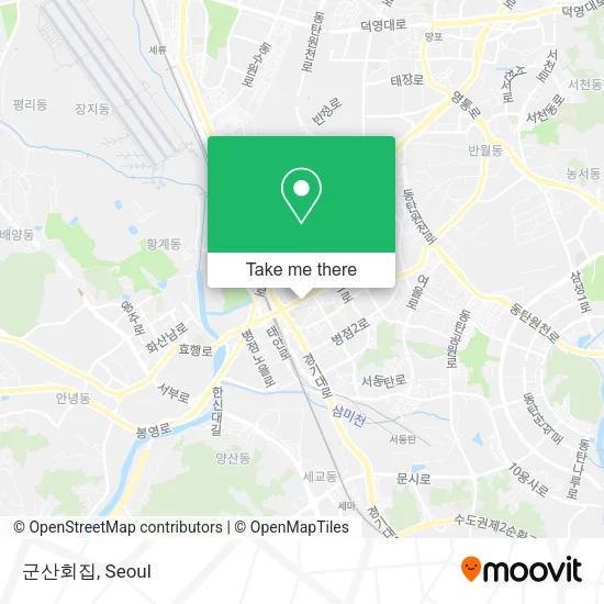 군산회집 map