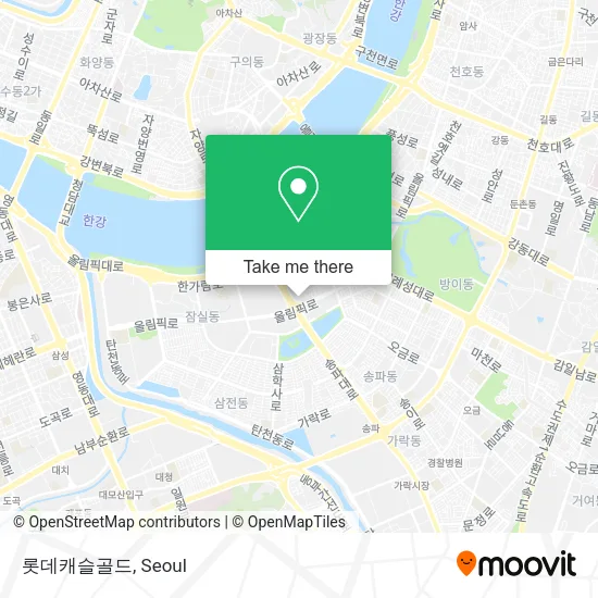 롯데캐슬골드 map