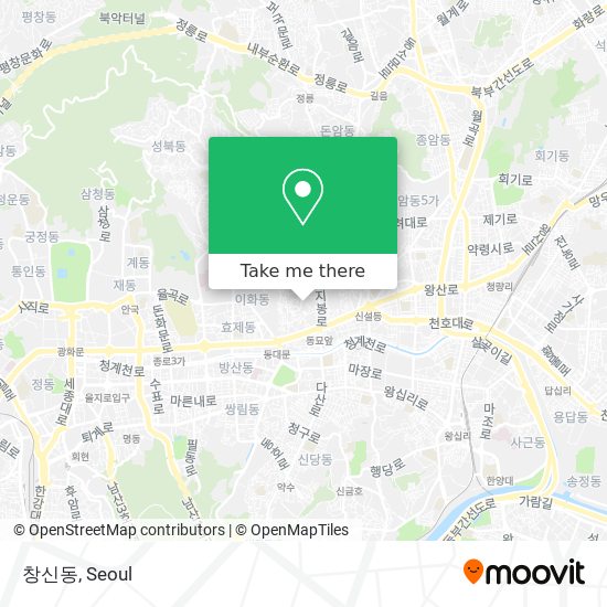 창신동 map