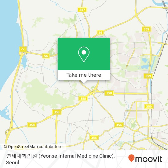 연세내과의원 (Yeonse Internal Medicine Clinic) map