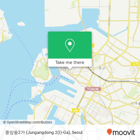 중앙동2가 (Jungangdong 2(I)-Ga) map