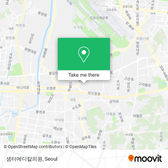 샘터메디칼의원 map