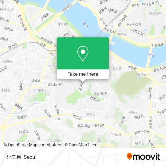 상도동 map